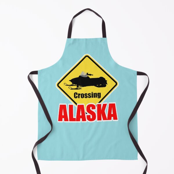Item preview, Alaska Snow Machine (Snowmobile) Crossing  designed and sold by AlaskaExtreme.