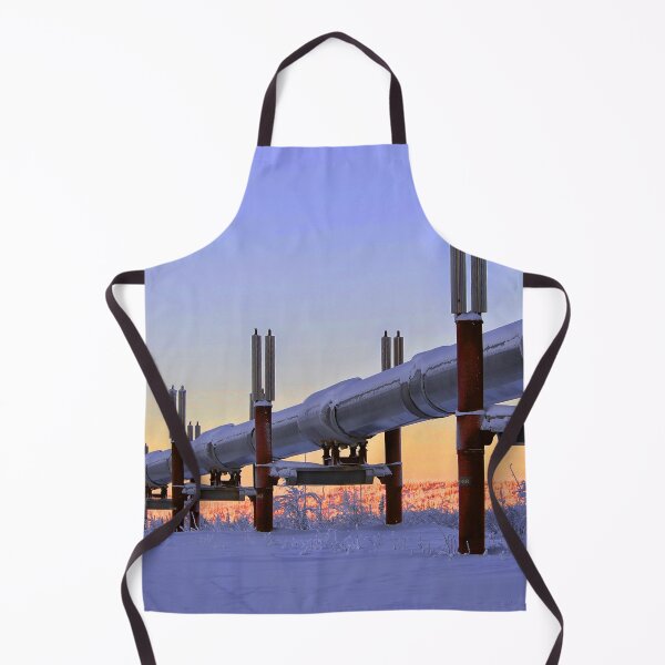 Item preview, Alaska Pipeline, Winter, Tundra designed and sold by AlaskaExtreme.