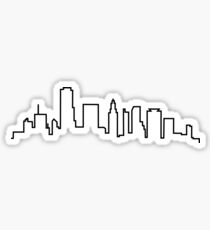 Houston, Texas City Skyline Sticker