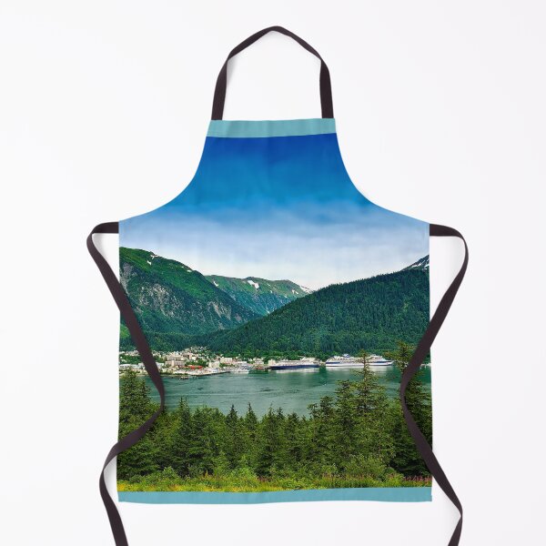 Item preview, Juneau, Alaska, Harbor, Coast Mountain Range designed and sold by AlaskaExtreme.