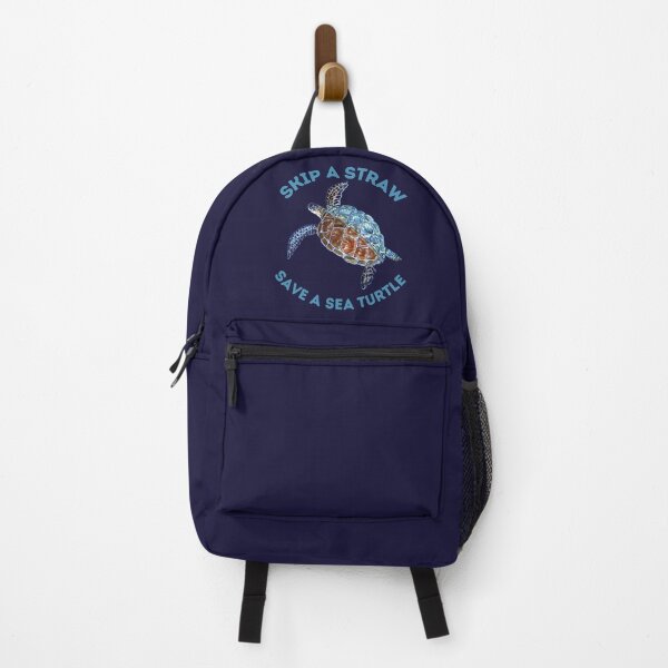 Item preview, Skip a straw save a sea turtle, save the oceans designed and sold by WhaleSharkShop.