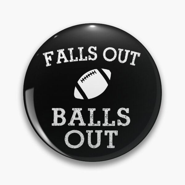 Item preview, Fall's Out Balls Out - Football T-Shirt designed and sold by granimatedesign.