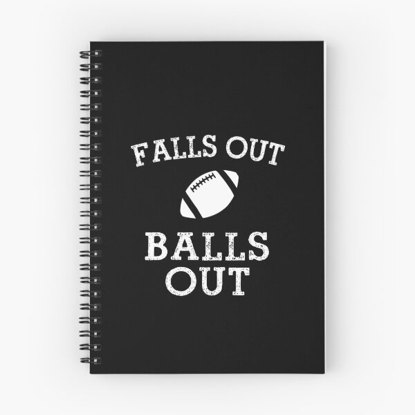 Item preview, Fall's Out Balls Out - Football T-Shirt designed and sold by granimatedesign.