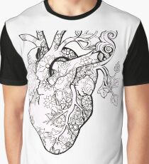 Botanical Heart Graphic T-Shirt
