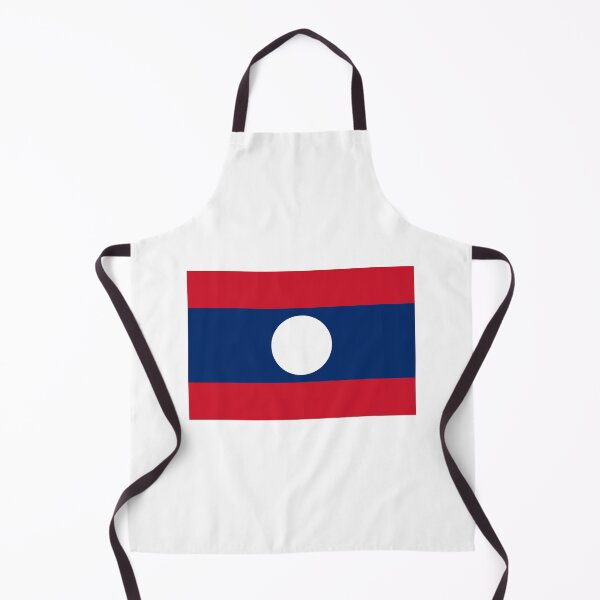 Item preview, Laotian Flag- Show your love for Laos with this design! designed and sold by AlaskaExtreme.