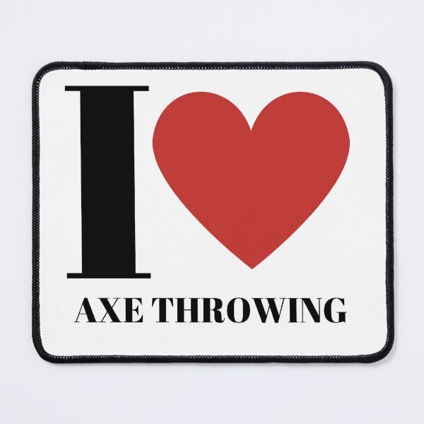 Item preview, I love Axe Throwing designed and sold by freedom4life.