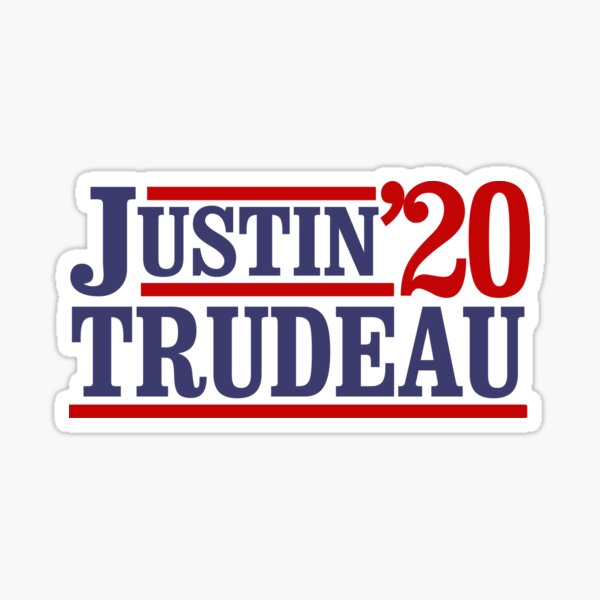 Justin Trudeau 2020 Sticker