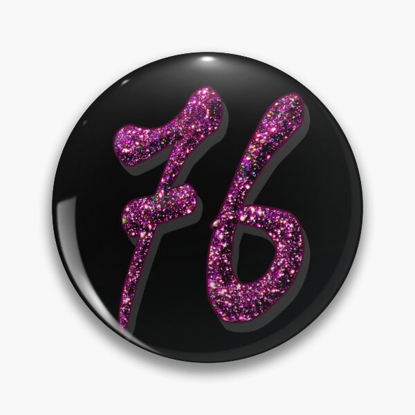 Item preview, Number 76 in purple pink glitter designed and sold by GlamourChick.