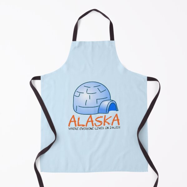 Item preview, Alaska- Where Everyone Lives in Igloos designed and sold by AlaskaExtreme.