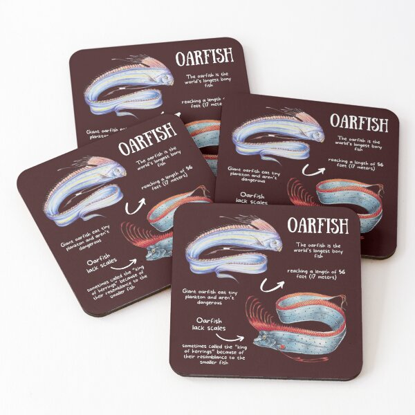 Item preview, Oar Fish Fun Facts designed and sold by KyleNesas.