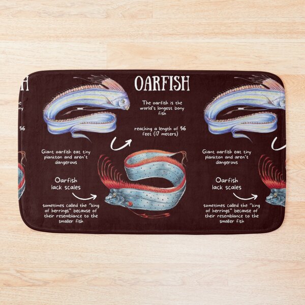 Item preview, Oar Fish Fun Facts designed and sold by KyleNesas.