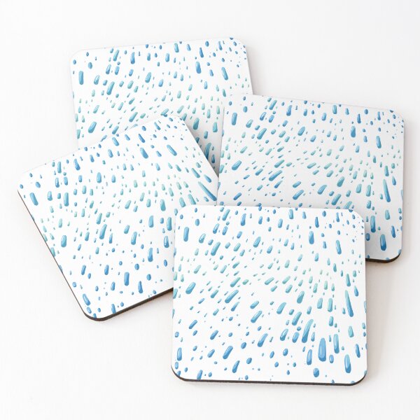 Item preview, Aquamarine Rain  designed and sold by Paigekotalik.