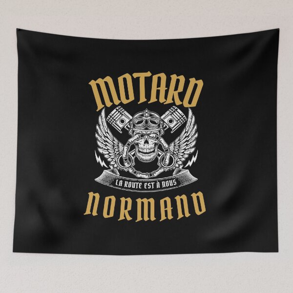Item preview, Normandy Biker Man Birthday Gift designed and sold by RomualdGR.