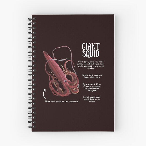 Item preview, Giant Squid Fun Facts designed and sold by KyleNesas.