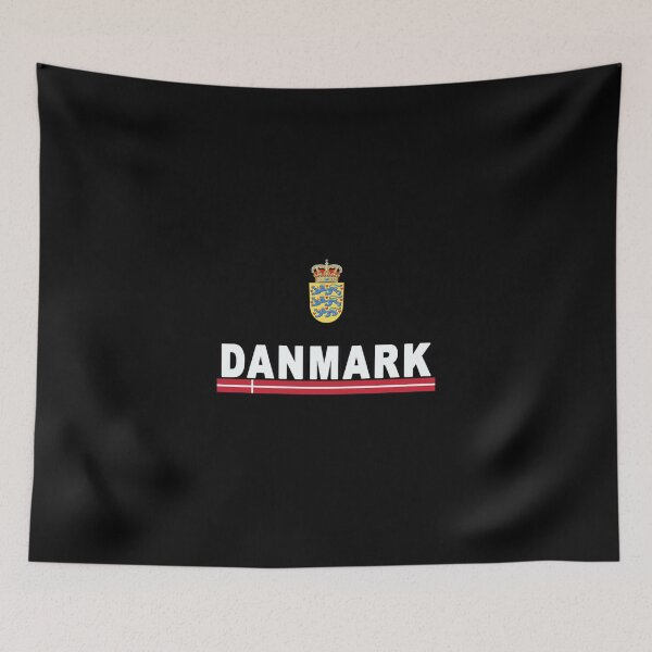 Item preview, Danmark Danish National Team Jersey Style Pullover Hoodie designed and sold by jacksrome6.