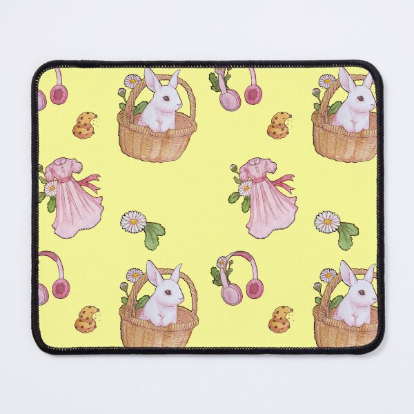 Item preview, Cottagecore bunny pattern / spring pattern designed and sold by Griffindiary.