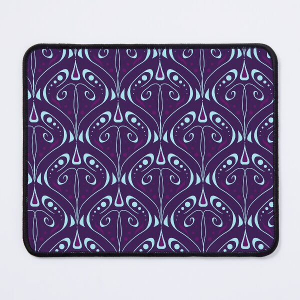 Item preview, Nouveau Deco Blue Spots designed and sold by Stevie-C.