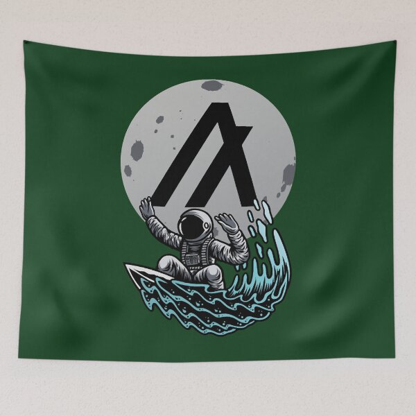 Item preview, Algorand to the Moon - gift for crypto investor designed and sold by SurneYok.