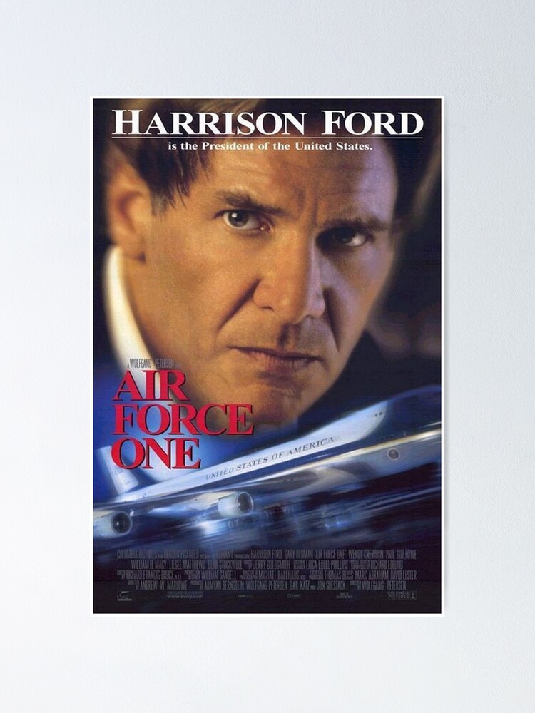 "air force 1 movie" Poster for Sale by marymaraa Redbubble