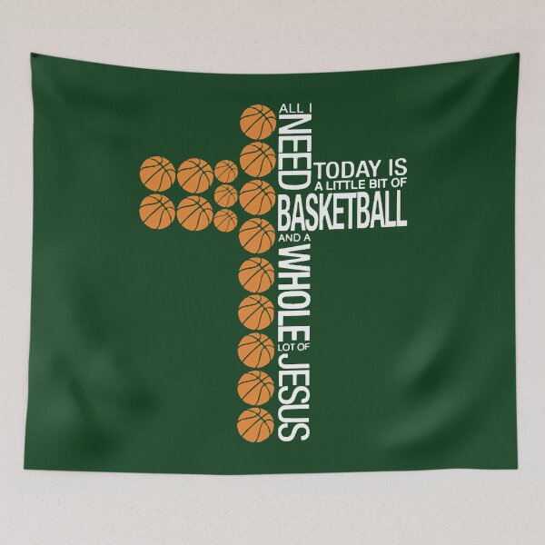 Item preview, all i need basketball and a whole lot of jesus tod designed and sold by SurneYok.