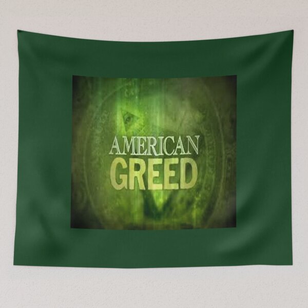 Aperçu de l'œuvre AMERICAN GREED (CASH BACKGROUND) créée et vendue par SurneYok.