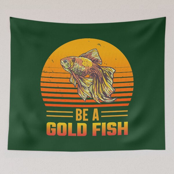 Item preview, Be A Goldfish Collegiate designed and sold by SurneYok.