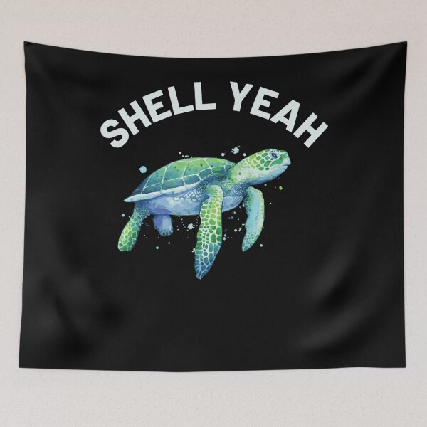 Item preview, Shell Yeah Cute Tortoise  Sea Turtle Lover designed and sold by jarlinxsanchez.