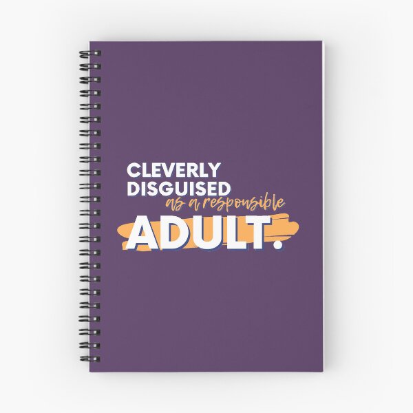 Item preview, Cleverly Disguised As a Responsible Adult. designed and sold by SurneYok.