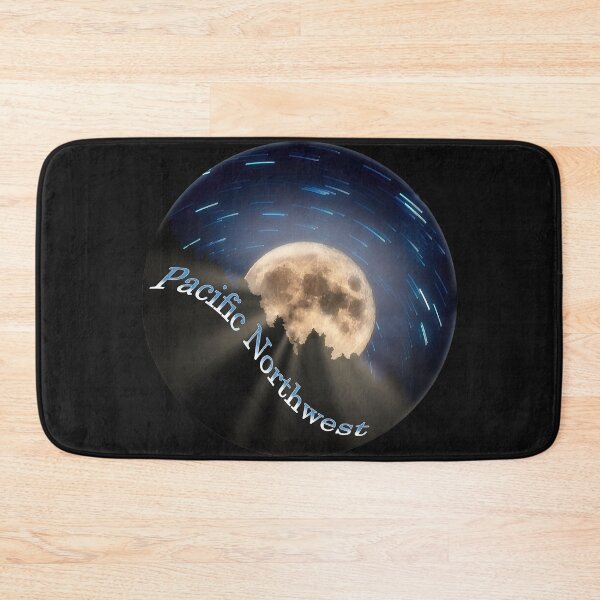 Item preview,  Moon over the Pacific Northwest designed and sold by Jason Mosley.
