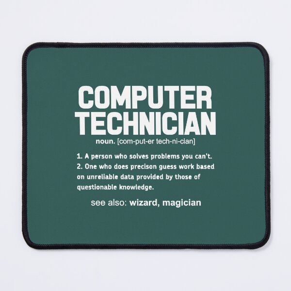 Artikelvorschau, Computertechniker-Definitions-Computer-Technologie-Geschenke entworfen und verkauft von SurneYok.