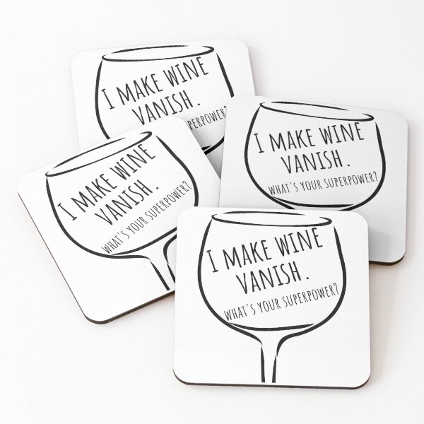 Item preview, I Make Wine Vanish. What's Your Superpower? Funny NSFW Wine Lover Saying. designed and sold by That Cheeky Tee.