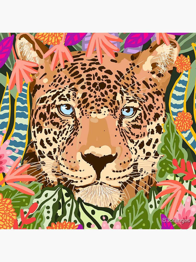 Peek A Boo Leopard by 83oranges