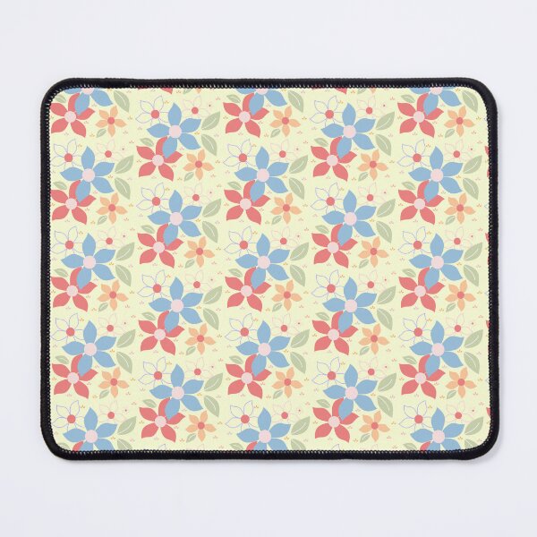 Item preview, Colourful 5 petal flower design designed and sold by FabricaByMethma.