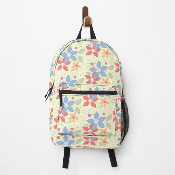 Item preview, Colourful 5 petal flower design designed and sold by FabricaByMethma.