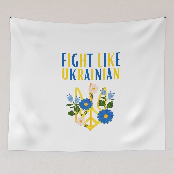 Item preview, Fight like Ukrainian - Stop the war designed and sold by Hoetoons.