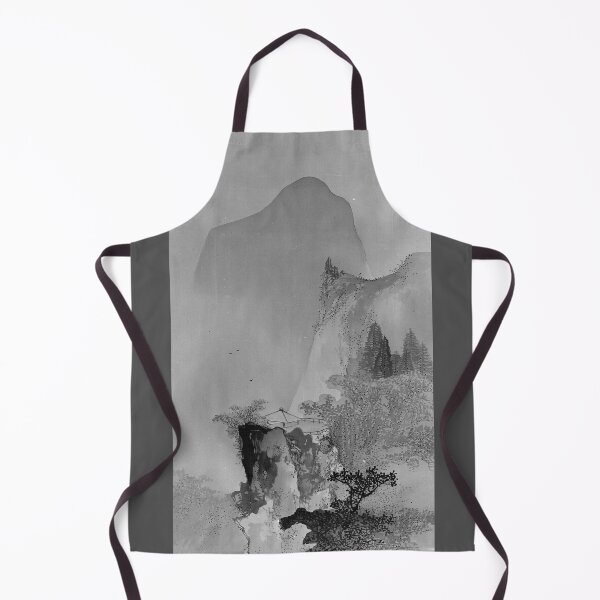 Item preview, Spring Landscape, Japanese Ink on Silk (Restored Japanese Artwork) designed and sold by PromoteProgress.