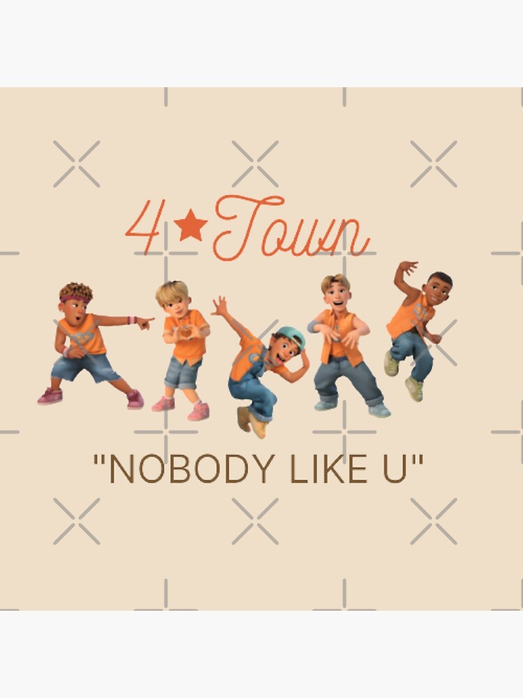 "4*Town From Turning Red| Nobody Like You| Friends| Turning Red" Art ...