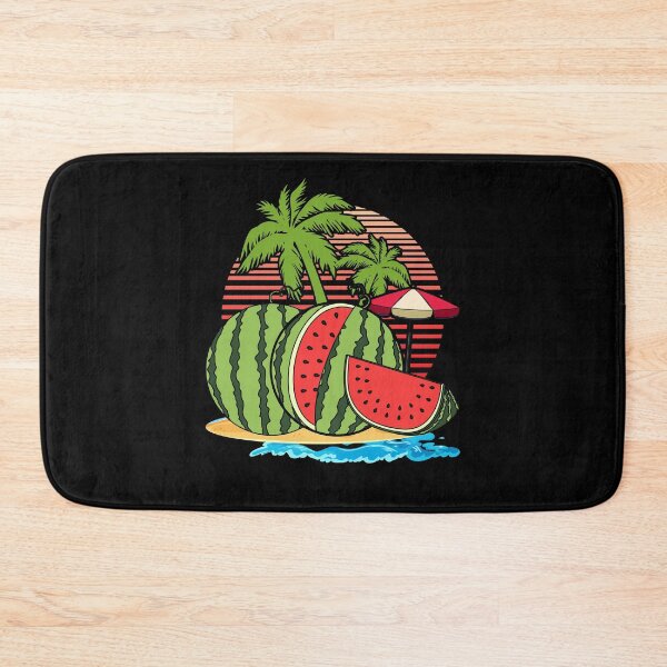 Item preview, Tropical Summer Fruit Melon Lover Palm Trees Exotic Watermelon designed and sold by bestshirtdesign.