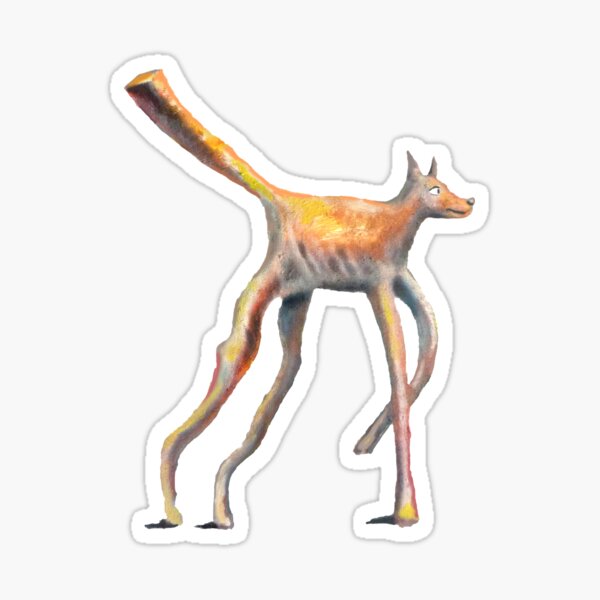 Mama Hund, Papa abgehauen Sticker