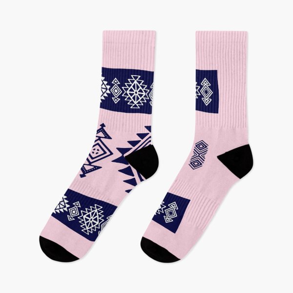 Item preview, as it was, Ethnic Pattern Tribal Aztec Navy Blue Series designed and sold by Integrade-TXC.