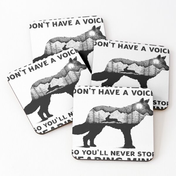 Item preview, Animals Don't Have A Voice So You'll Never Stop Hearing Mine  designed and sold by rileyamiy.