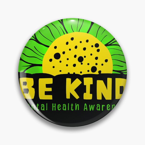 Item preview, Be Kind Green Ribbon Sunflower Mental Health Awareness designed and sold by rileyamiy.