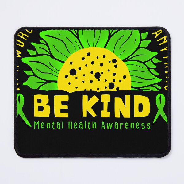 Item preview, Be Kind Green Ribbon Sunflower Mental Health Awareness designed and sold by rileyamiy.