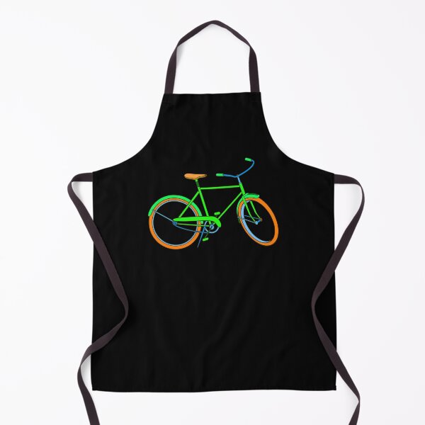 Item preview, Neon Bike with Orange and Green designed and sold by PromoteProgress.