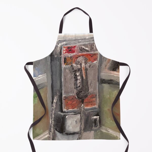 Item preview, Mojave Desert Phone Booth Oil Painting telephone payphone designed and sold by JTony.