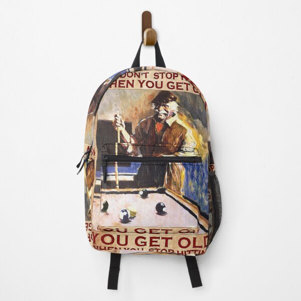 Item preview, You don't stop hitting when you get old you get old when you stop hitting billiard lover designed and sold by SaoirseNeid.
