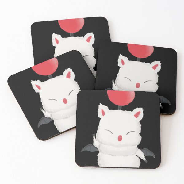 Item preview, Fluffy Moogle Chubby Mog Cute Final Fantasy Mascot Classic . designed and sold by chivasbever.