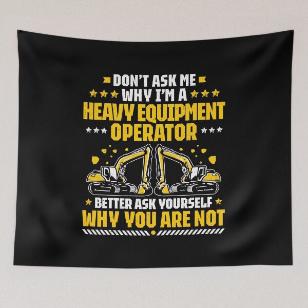 Item preview, Heavy Equipment Operator Excavator Driver Operator designed and sold by Krautshirts.