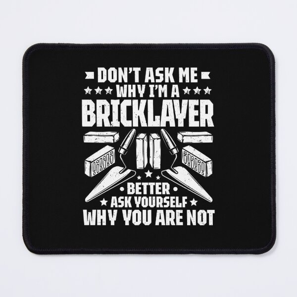 Item preview, Bricklayer Mason Brickmason Blockmason Brickwork designed and sold by Krautshirts.
