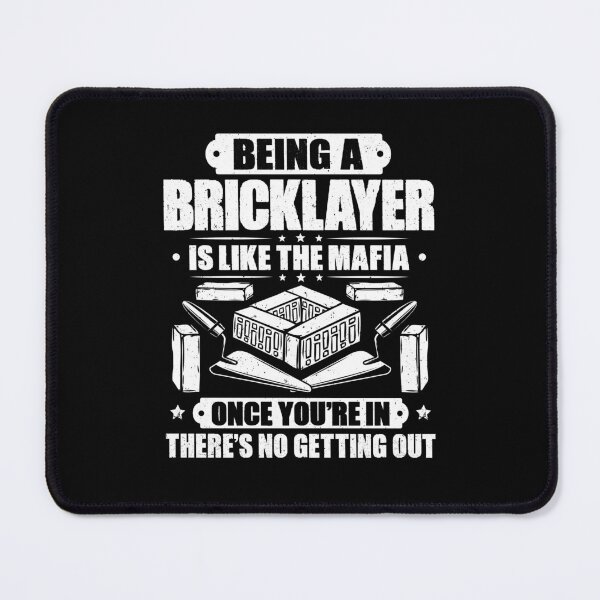 Item preview, Bricklayer Mason Brickmason Blockmason Brickwork designed and sold by Krautshirts.